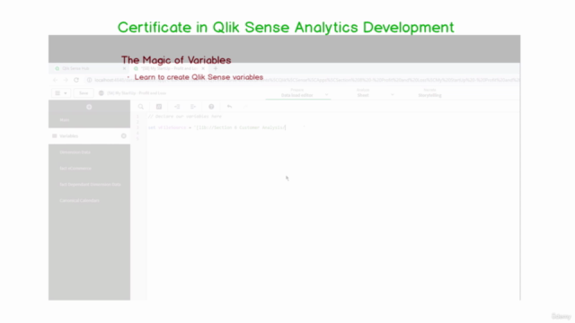 Certificate in Qlik Sense Analytics Development – Screenshot 4