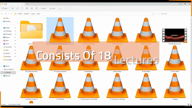 3D Character Modelling in Blender from Scratch to Advance – Screenshot 1