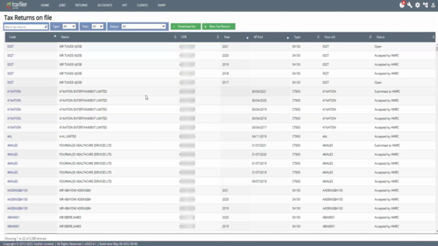 Taxfiler/IRIS ELM- Learn limited company Accounts Production - Screenshot_03