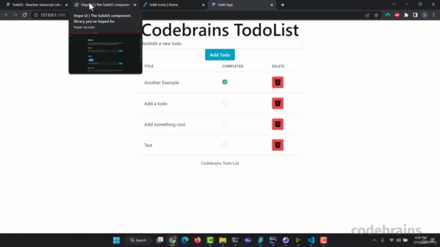 Build A TodoList with Python, FastAPI and SolidJs - Screenshot_03