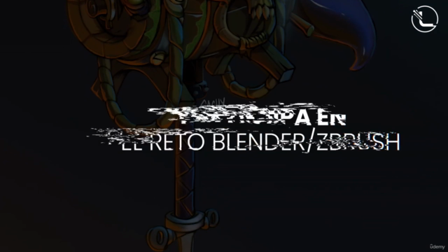 Martillo Pirata en Blender 2.83 y ZBrush 2020 – Screenshot 1