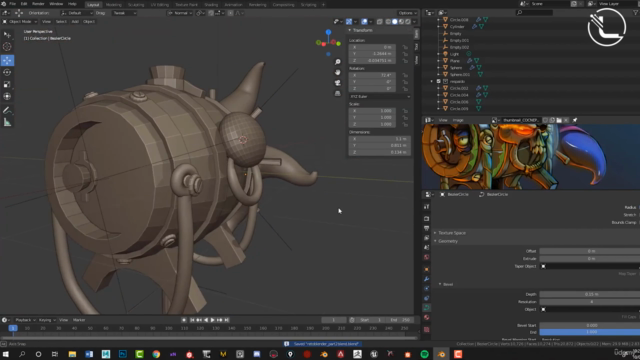 Martillo Pirata en Blender 2.83 y ZBrush 2020 – Screenshot 3