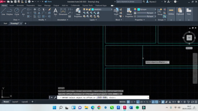 Curso de Autocad 2D - Arquitetura, Design e Engenharias – Screenshot 1