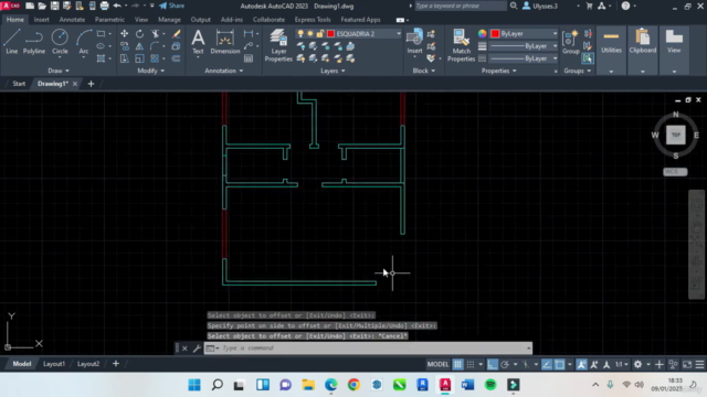Curso de Autocad 2D - Arquitetura, Design e Engenharias – Screenshot 2