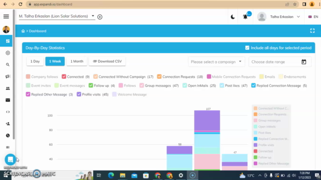 How to use LinkedIn Expandi tool + Sales navigator – Screenshot 4