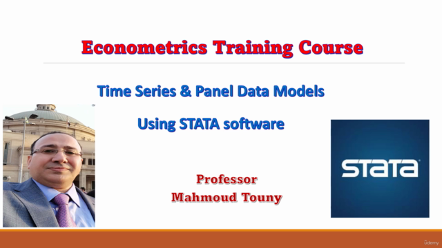 Time Series & Panel Data Models Using STATA Software - Screenshot_01