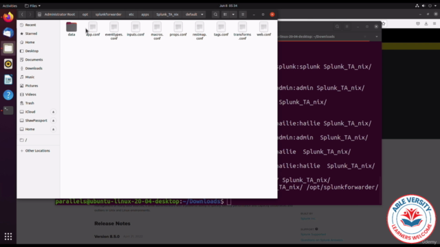 "Getting Data In" Splunk Training Course – Screenshot 1
