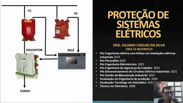 PROTEÇÃO DE SISTEMAS ELÉTRICOS (RELÉS DE PROTEÇÃO-SPCS). – Screenshot 3