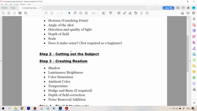 Compositing in Adobe Photoshop for Beginners – Screenshot 1