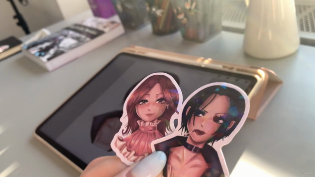 Draw Anime Sticker Designs in Procreate (Complete Workflow) – Screenshot 4