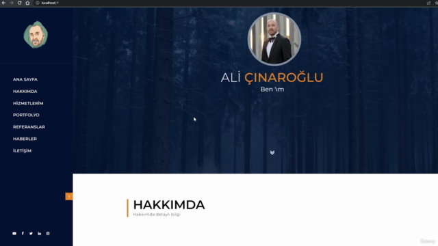 Sıfırdan Wordpress Kişisel Portfolyo Tema Yapımı [2023] – Screenshot 2