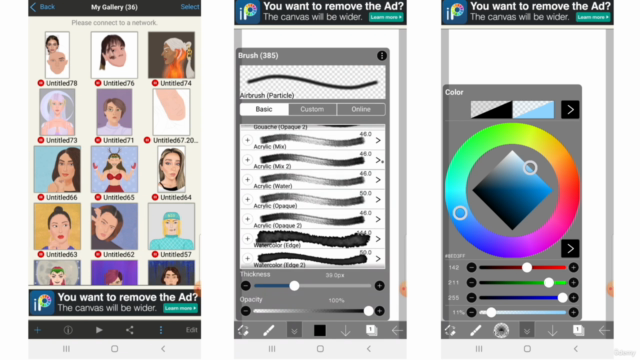 Complete Digital Portrait Drawing & Painting on Mobile – Screenshot 2