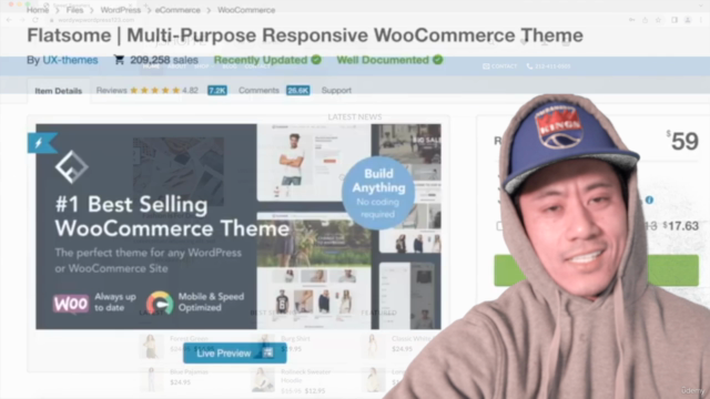 Create Ecommerce Website Flatsome Theme + WordPress Part 1/2 – Screenshot 1