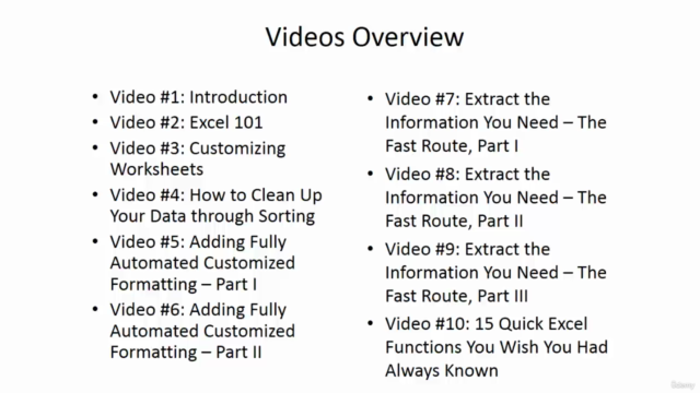 Excel like a Pro: Advanced Techniques for Data Analysis – Screenshot 4