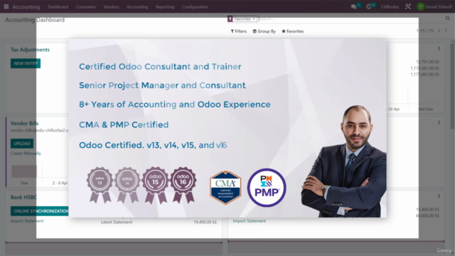 Odoo Functional Course v16 | Accounting – Screenshot 1
