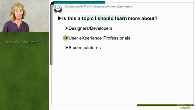 Designing for Productivity in the User eXperience – Screenshot 2