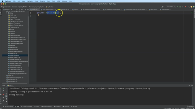 Python 3: od Podstaw do Programisty - Kurs Programowania – Screenshot 1