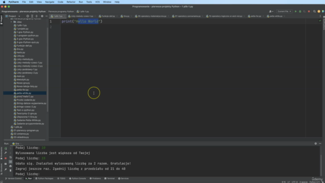 Python 3: od Podstaw do Programisty - Kurs Programowania – Screenshot 4