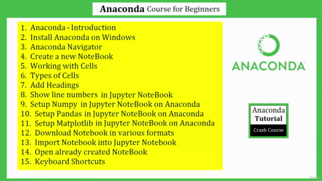 Anaconda Tutorial | Learn Python Anaconda in 40 minutes – Screenshot 4