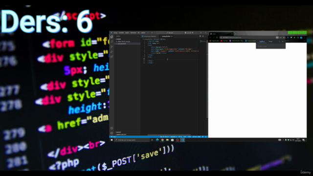 Sıfırdan Orta Düzey WEB Site Tasarımı (HTML5-CSS) Dersleri – Screenshot 1