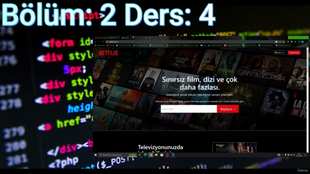 Sıfırdan Orta Düzey WEB Site Tasarımı (HTML5-CSS) Dersleri – Screenshot 3