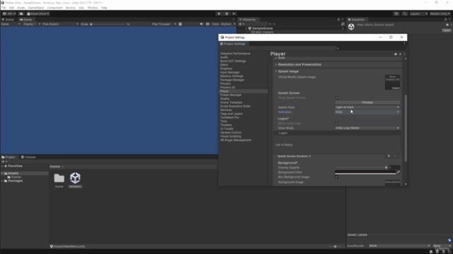 Introducción a Programación de Videojuegos con Unity y C# – Screenshot 1