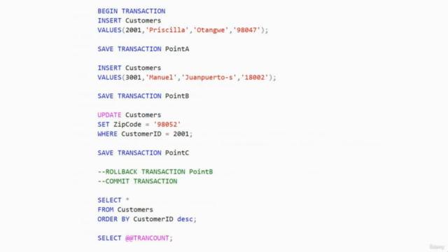 Basic SQL CRUD – Screenshot 4