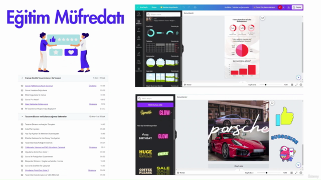 CANVA UZMANI OLUN | Sıfırdan İleri Seviye Sertifikalı Eğitim – Screenshot 3