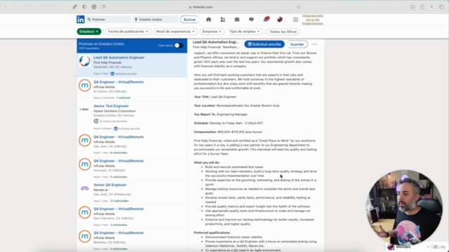 Postman: Dominá las pruebas de API e integración! – Screenshot 1