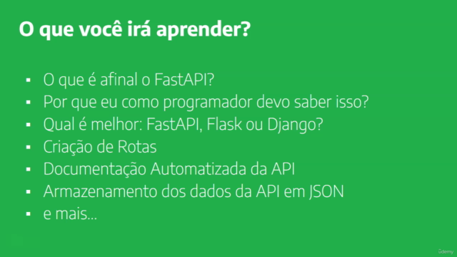 FastAPI: Construa APIs em Python em 1 Hora - Iniciante – Screenshot 4