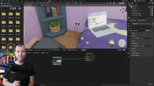 Mastering the Art of Isometric Room Design in Blender 3 – Screenshot 4