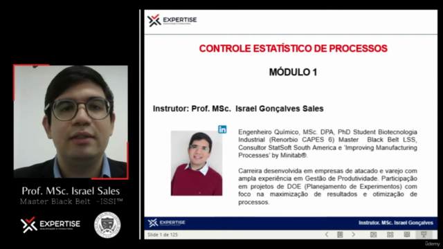 Curso CEP - Controle Estatístico de Processos Diferenciado – Screenshot 1