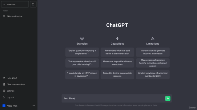 ChatGPT : The Complete Bootcamp for Beginner With Practical – Screenshot 3