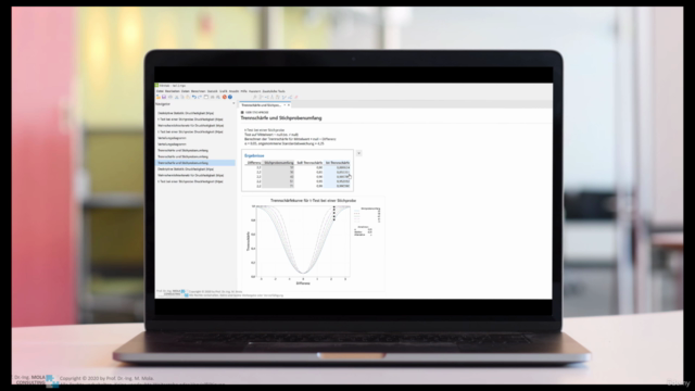 t-Test 1 Stichprobe in Minitab – Tabtrainer® Hypothesentest – Screenshot 4