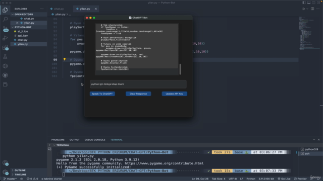 ChatGPT Projeleri Geliştirme – Screenshot 2