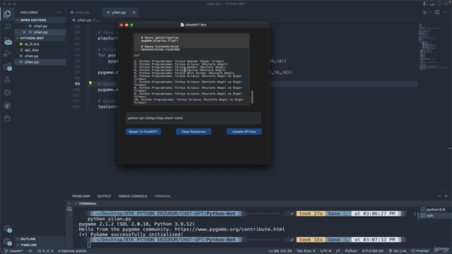 ChatGPT Projeleri Geliştirme – Screenshot 3