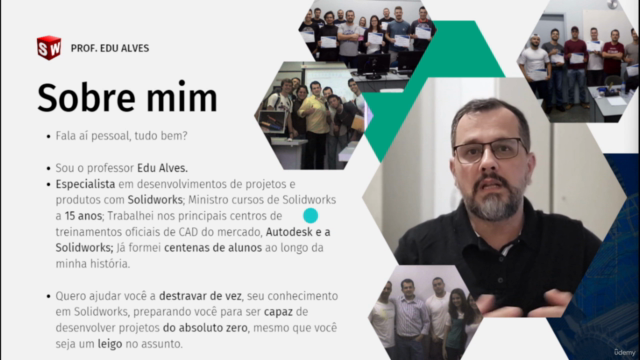 Formação Solidworks Profissional Para Iniciantes Completa – Screenshot 2