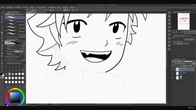 DESSIN MANGA: Croquis, encrage et couleur – Screenshot 4