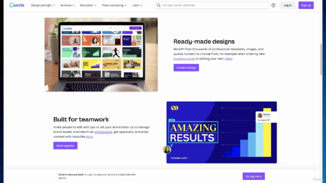 Create Amazing Canva Designs: Learn how to do it! – Screenshot 1