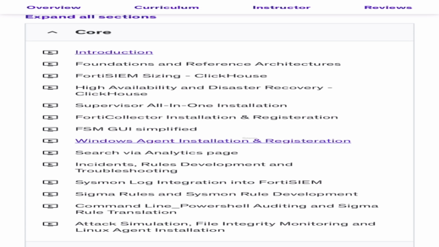 Fortinet FortiSIEM - A Step-by-Step BootCamp – Screenshot 4