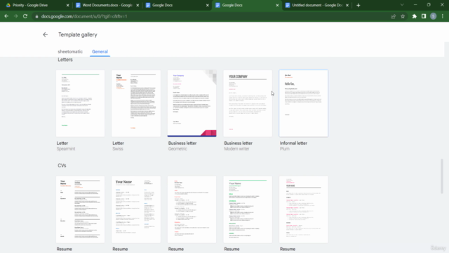 Google Docs 2023 Tutorial in Hindi – Screenshot 2