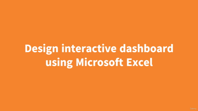 Create rich and interactive Dashboard using Microsoft Excel. – Screenshot 4