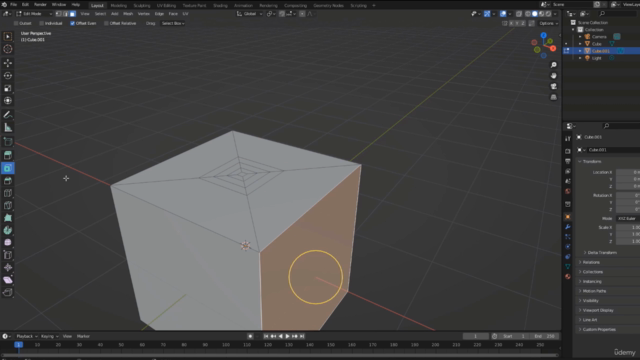 كورس بلندر من البدايه الي الاحتراف مع عمل مشروع كامل blender – Screenshot 1