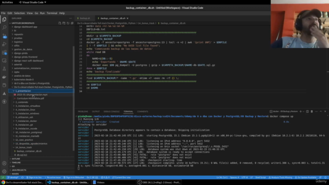 De 0 a desarrollador full stack Docker, PostgreSQL, Django – Screenshot 1
