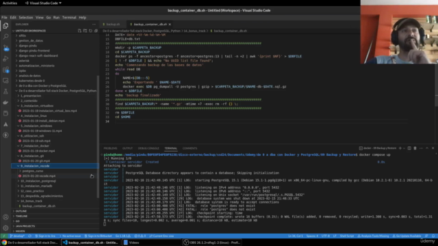 De 0 a desarrollador full stack Docker, PostgreSQL, Django – Screenshot 3