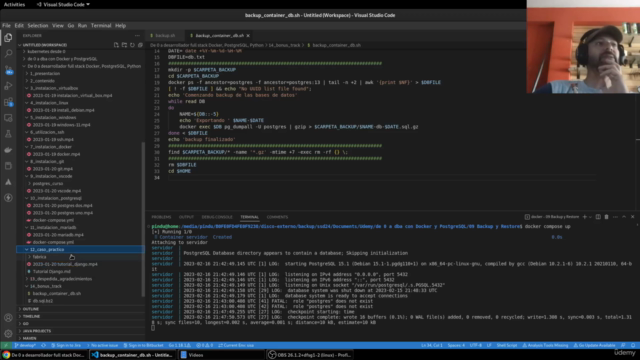 De 0 a desarrollador full stack Docker, PostgreSQL, Django – Screenshot 4