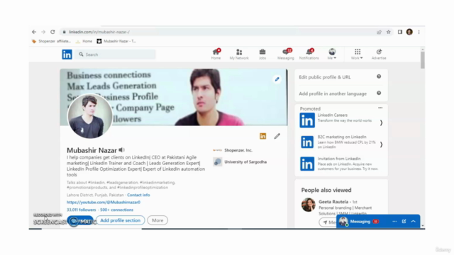 How to Master LinkedIn /Be the Master of LinkedIn profile – Screenshot 2
