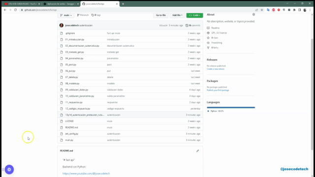 FastAPI, backend con Python – Screenshot 4
