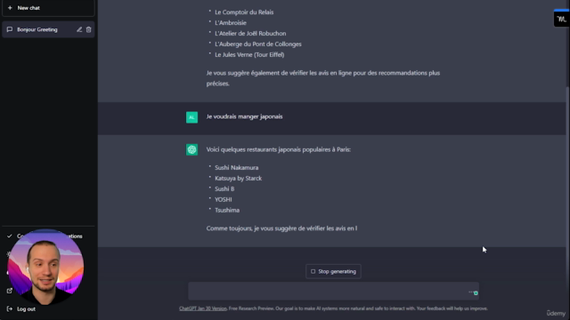 ChatGPT pour les débutants – Screenshot 3