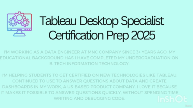 Tableau Desktop Specialist Certification-Practice Tests 2025 – Screenshot 2